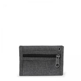 Eastpak CREW SINGLE, Geldbörse, Black Denim (grau), Dreifach faltbares Portemonnaie