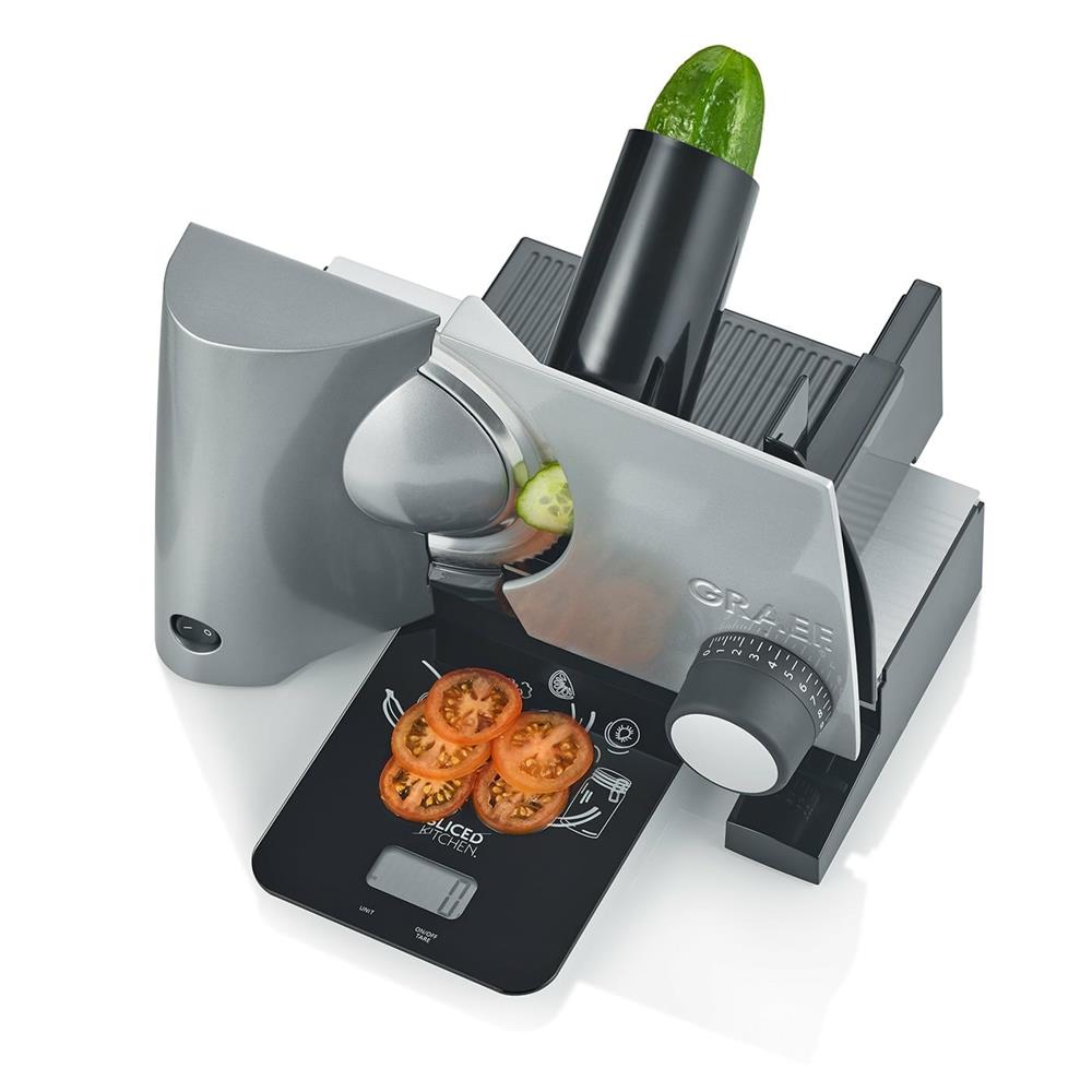GRAEF SKS 300 Allesschneider in Silber inkl. MiniSlice | B-Ware