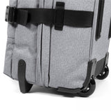 Eastpak TRANVERZ L, Großer Reisetrolley, Sunday Grey (grau), 121L, Rollkoffer mit 2 Rädern und TSA-Schloss