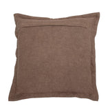 Bloomingville Maisa Kissen Braun 55x55 cm – Baumwolle/Leinen, weich & zeitlos