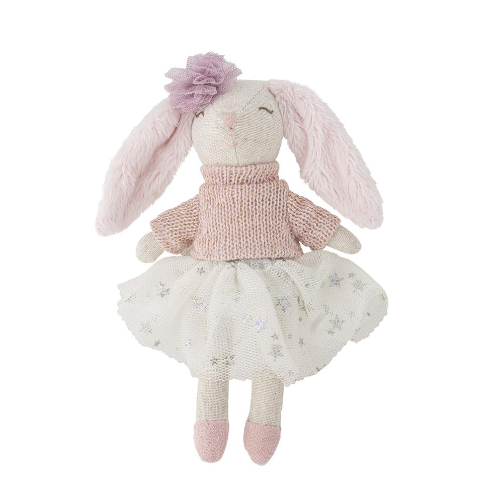 Bloomingville MINI Milly Puppe 6er Set Bunt Polyester 15cm