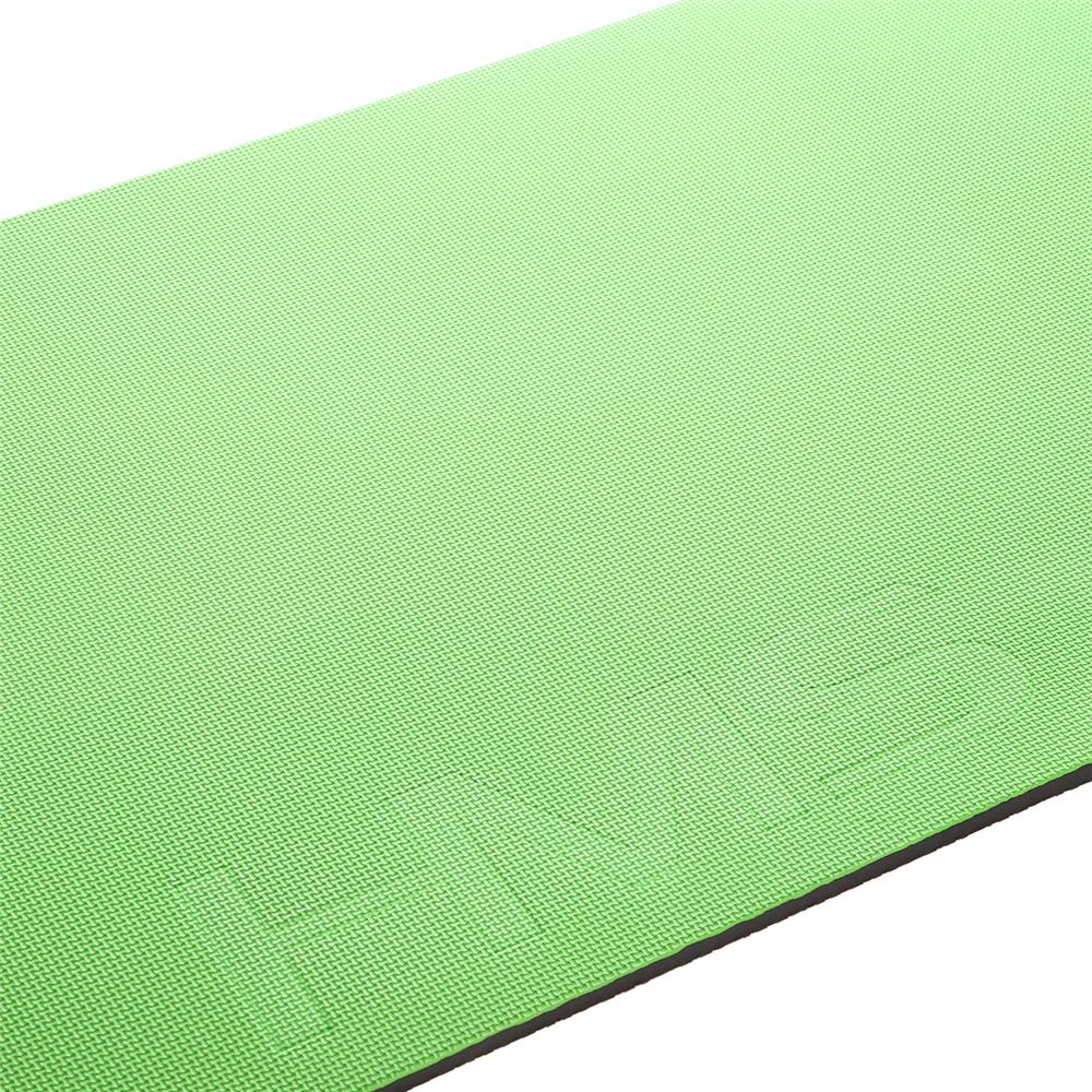 HMS Premium MFK08 Fitnessmatte 140x60 cm 15 mm Grün/Schwarz