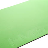 Fitnessmatte 140x60 cm 15 mm Grün/Schwarz | HMS Premium MFK08