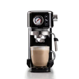 Ariete Moderna Espressomaschine Slim, Schwarz, Siebträgermaschine, 1-Tassen-Kaffeemaschine