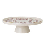 Bloomingville Jolly Tortenständer 26cm rot Herzen Kuchenplatte Tortenplatte Kuchenständer Kuchentablett Weihnachten X-Mas dänisches Design