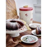 Bloomingville Jolly Tortenständer 26cm rot Herzen Kuchenplatte Tortenplatte Kuchenständer Kuchentablett Weihnachten X-Mas dänisches Design