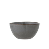 Bloomingville Sandrine Schale Grau Steingut D15xH8 cm – graue Keramikschale