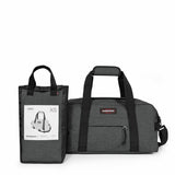 Eastpak COMPACT +, Kleine Reisetasche, Black Denim (grau), 24L