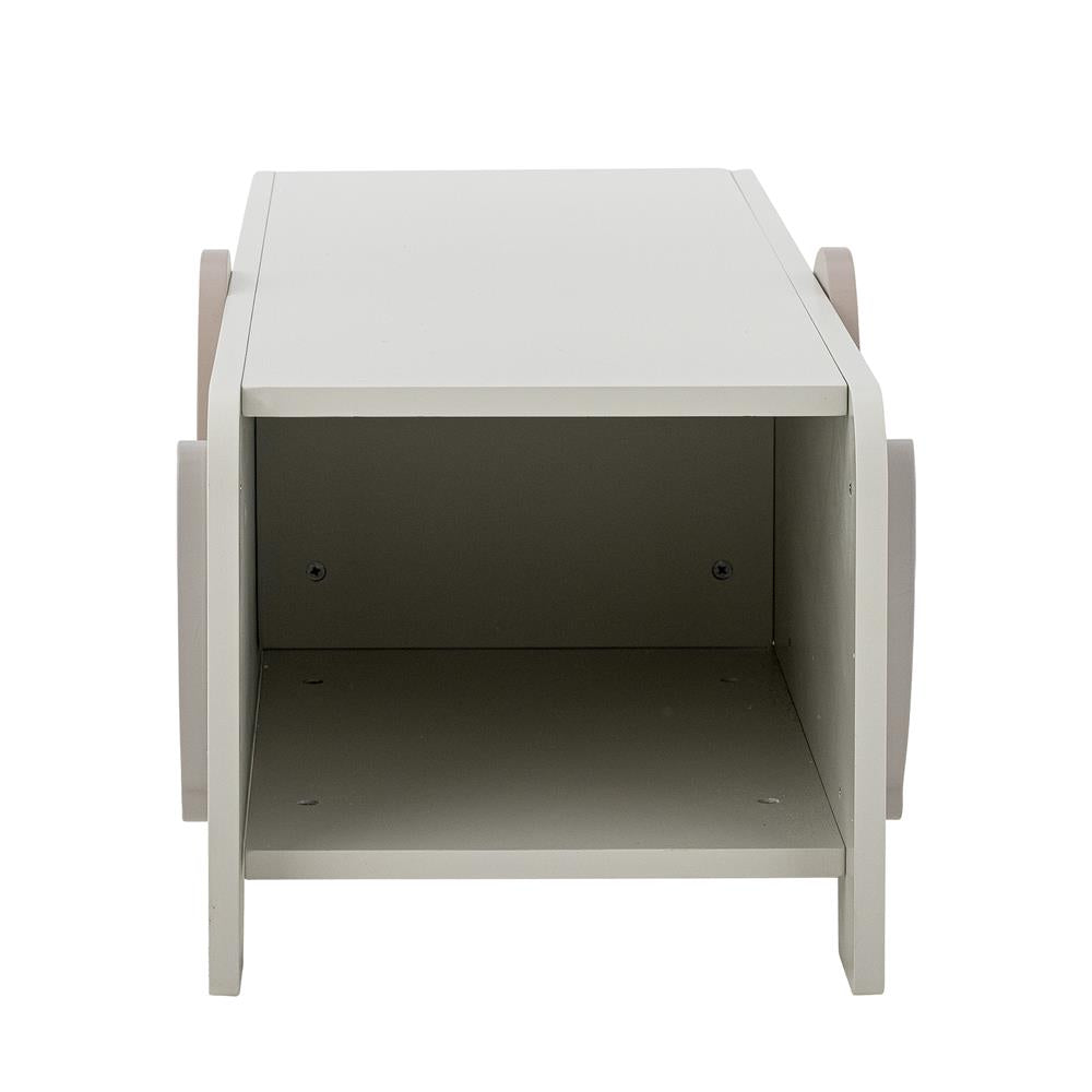 Bloomingville MINI Ferdinand Bank Grau Holz 110cm Kinderzimmer Sitzbank