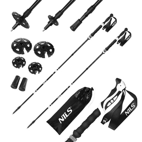 Trekkingstöcke faltbar Aluminium 7075 Wanderstöcke | NILS TK8603