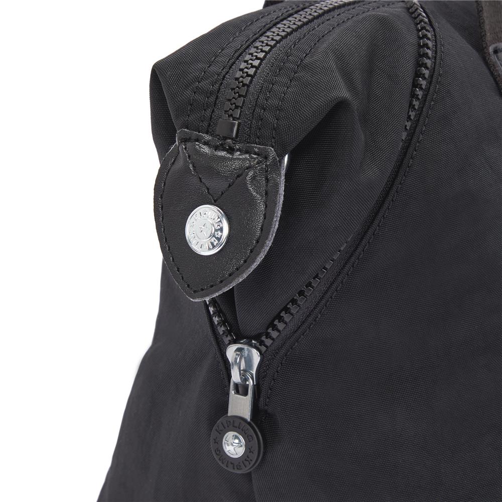 Kipling ART MINI, Mini Tote Bag, Black Noir (schwarz), Handtasche mit Schultergurt