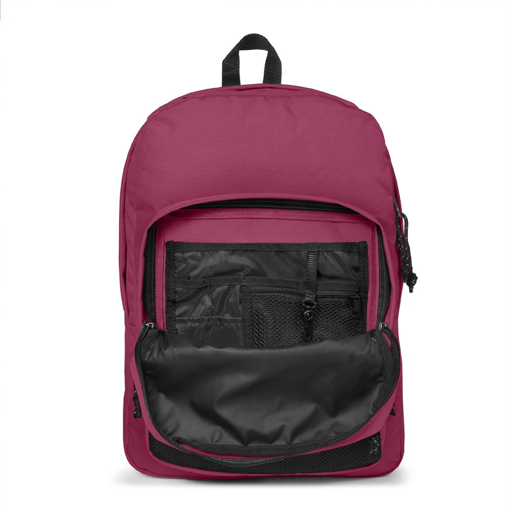 Eastpak PINNACLE, Großer Rucksack, Wine Burgundy (rot), 38L, Rucksack mit 2 Fächern