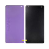 Fitnessmatte 110x55 cm 15 mm Violett/Schwarz | HMS Premium MFK01