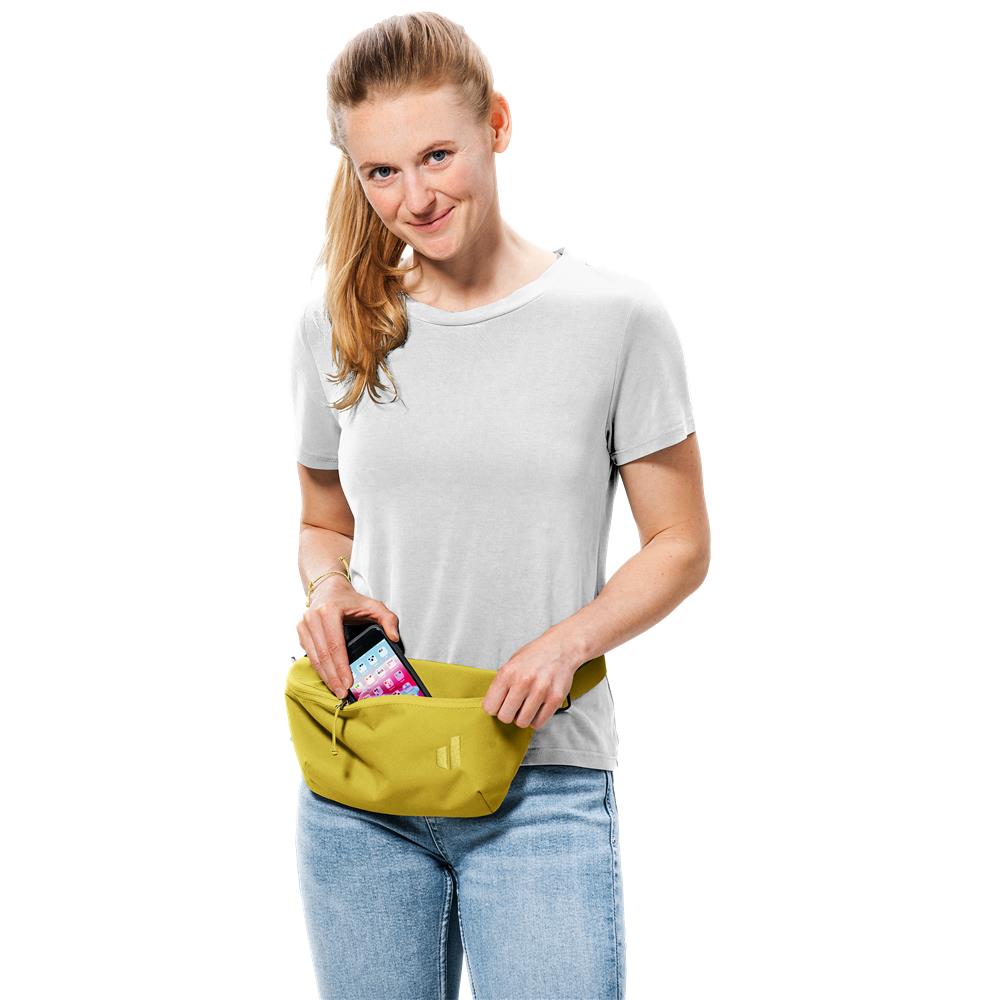 deuter Avengo 1.5, Bauchtasche, turmeric (gelb), 1,5L, Gürteltasche, Umhängetasche