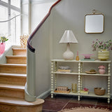 Bloomingville Sahara Vase Gelb Glas D21,5xH22 cm – mundgeblasene Glasvase