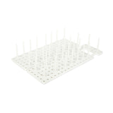 Umbra Peggy Einsatz für Küchenschränke und Schubladen 45x15x10cm verstellbar 2er Set Weiß