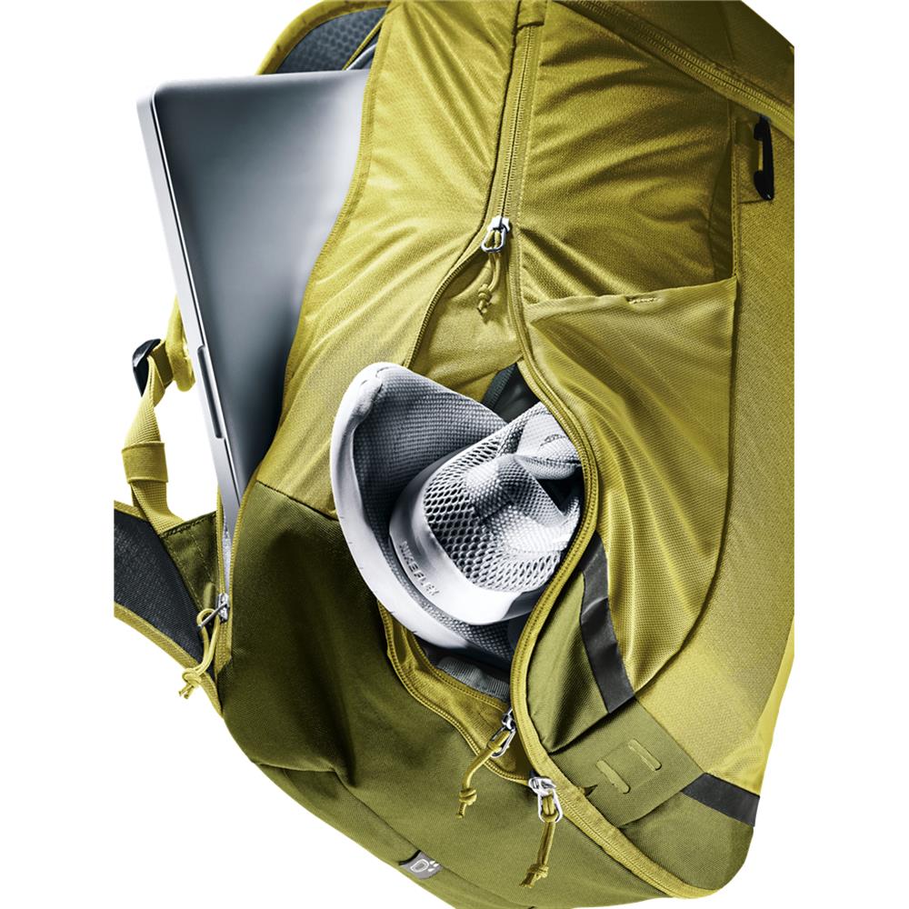 deuter Rotsoord, Fahrradrucksack, linden-cactus (grün), 30L, mit Laptopfach