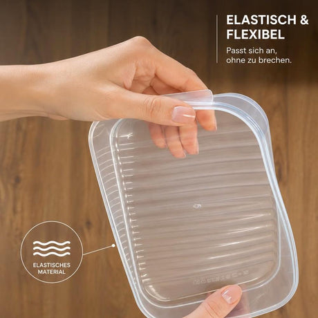 LocknLock Frischhaltedosen für Aufschnitt 1,2 L 3er Set - Aufschnittbox stapelbar BPA-frei