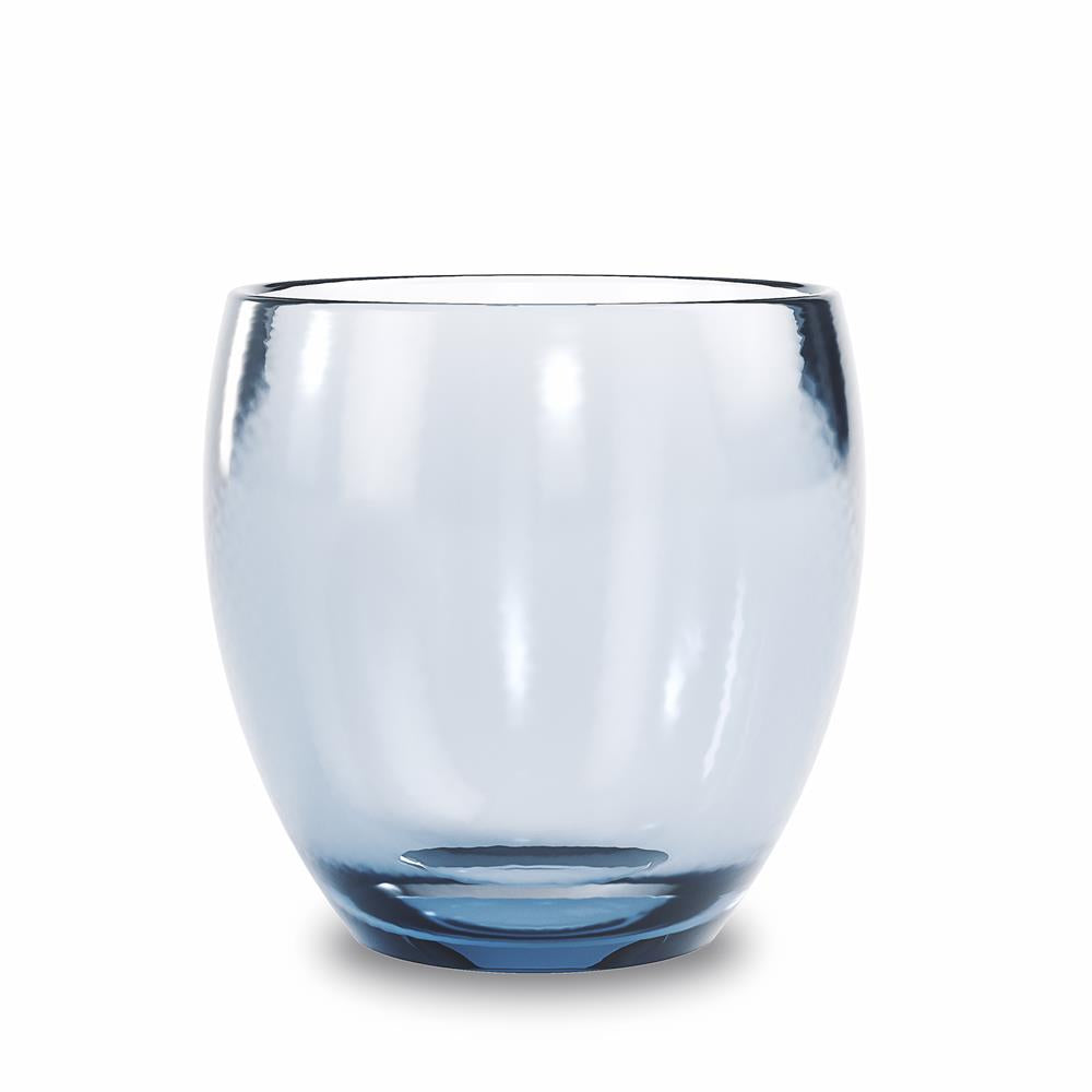 Umbra Droplet Zahnputzbecher Denim Zahnbürstenhalter Mundbecher und Becher für Make-Up Pinsel aus Acrylglas
