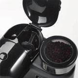 Ariete Moderna Espressomaschine, Schwarz, Kaffeemaschine mit Mahlwerk, 15 Bar
