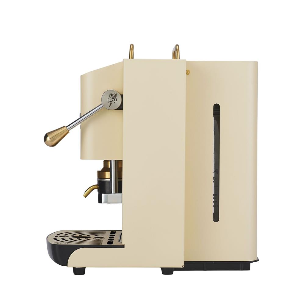 Faber Pro Deluxe 3.0 Old British Heritage White Messing ESE Pad Kaffeemaschine 44 mm