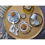 Bloomingville Molly Tassen 3er Set 400ml Keramik Kaffeetassen Teetassen Landhausstil