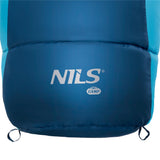 NILS CAMP Schlafsack Grau-Blau - Mumienschlafsack für Camping, Trekking & Outdoor