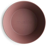 Mushie Kinderschüssel 2er Set, Woodchuck, rund, BPA-frei