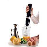 Ariete Moderna Stabmixer-Set, Schwarz, 3in1 Pürierstab Set, 1000W, Modernes Design