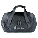 deuter Duffel 35, Reisetasche, black (schwarz), 35L, Duffelbag mit Seitentasche, Netzinnentasche