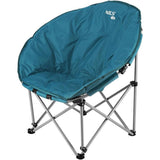 NILS CAMP Campingstuhl faltbar in Blau - bequemer Outdoor Stuhl für Camping, Angeln & Garten