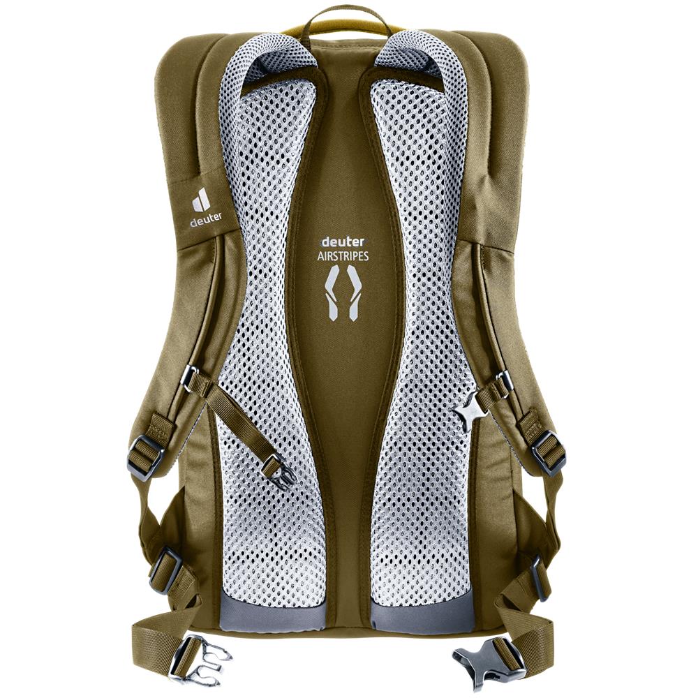 deuter Giga, Lifestyle-Rucksack, kelp-nori (beige), 28L, mit Flaschenhalter und Laptopfach
