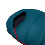 NILS CAMP Mumienschlafsack in Dunkelgrün - warmer Schlafsack für Camping und Outdoor bis -13 °C