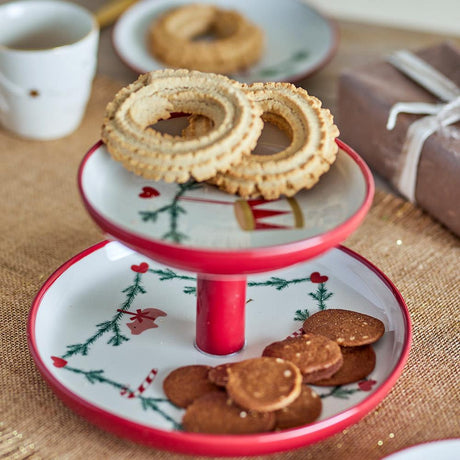 Bloomingville Yule Etagere – mit Weihnachtsmotiven, Weihnachten, dänisches Design