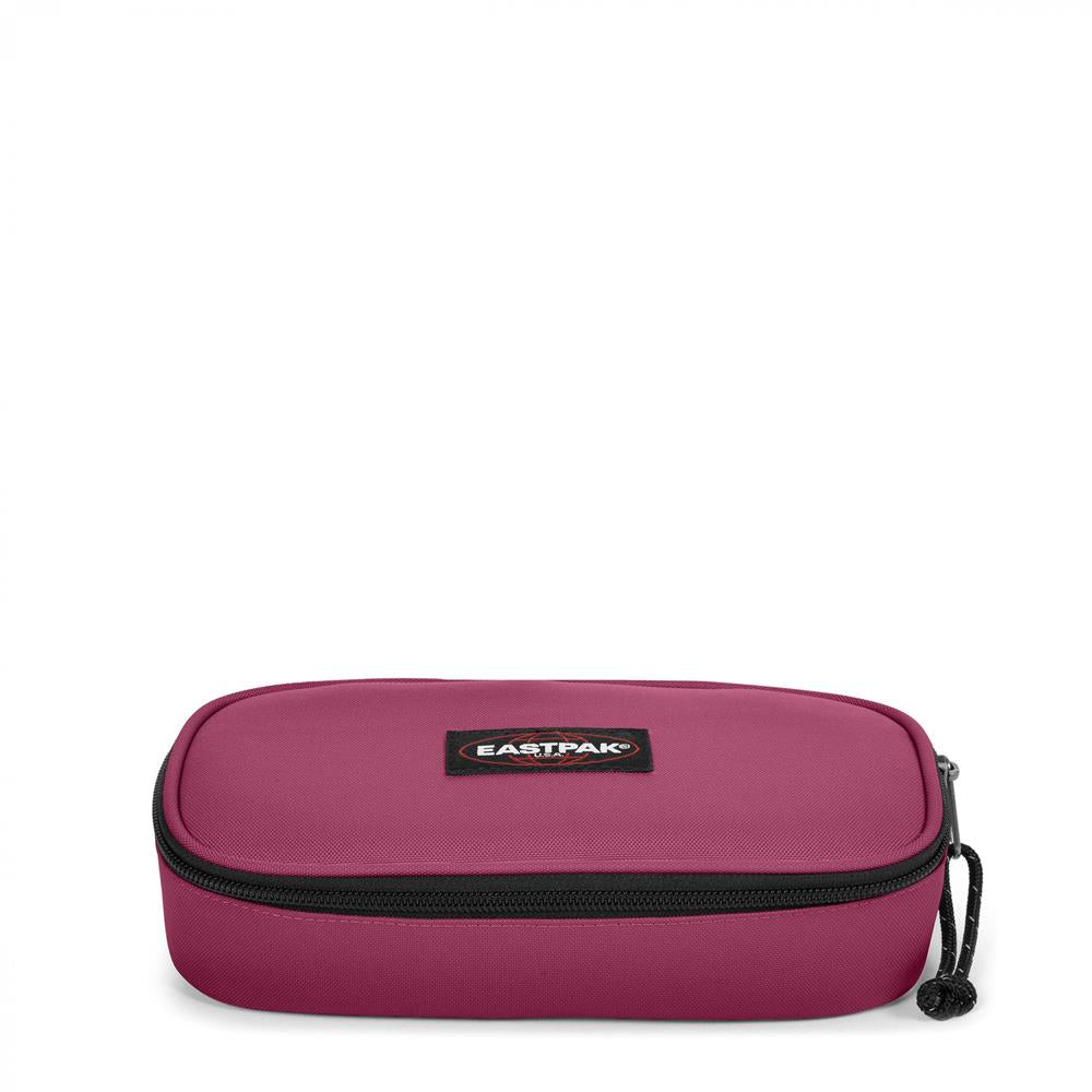 Eastpak OVAL SINGLE, Federmäppchen, Wine Burgundy (rot), mittelgroße Federmappe, Federtasche