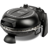 G3Ferrari Pizzaofen Delizia Anniversary elektrischer Pizzaofen Pizzamaker 1200W für Pizza Ø 31cm schwarz Limitierte Edition mit Pfanne