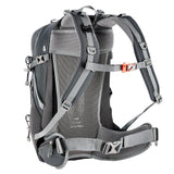 NILS CAMP Trekkingrucksack Wayfarer 35L in Grau - komfortabler Outdoor Rucksack mit Belüftung