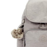 Kipling CITY PACK MINI, Extra kleiner Rucksack, Grey Gris (grau), 9L, Kompakt & Stylisch