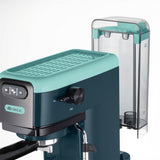 Ariete Espressomaschine, Light Aquamarine, Siebträgermaschine für Pulver und ESE-Pads