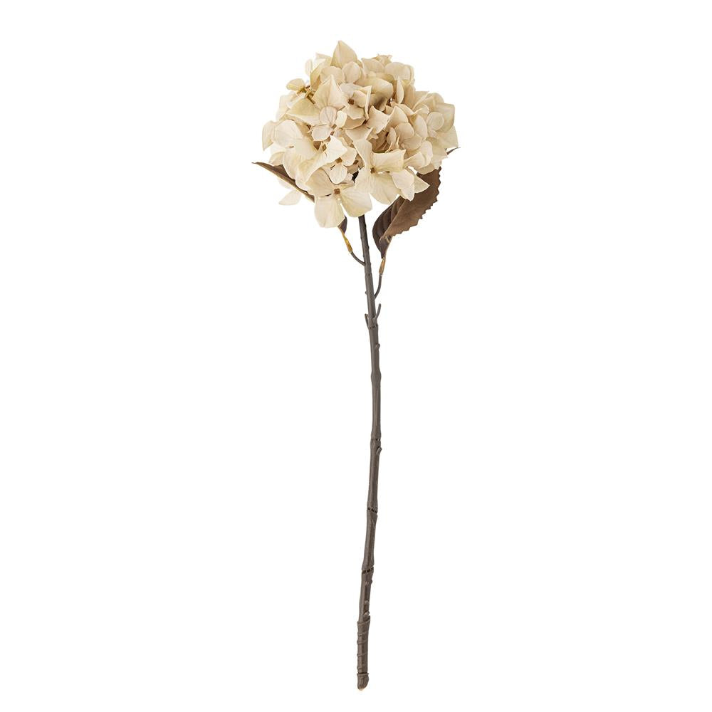 Bloomingville Hydrangea Hortensie Kunstblume Natur Stiel 65 cm
