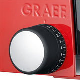 GRAEF Allesschneider SlicedKitchen S11003 rot Wellenschliffmesser | B-Ware