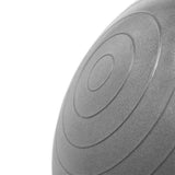 Gymnastikball 55 cm Graphit Anti-Burst mit Luftpumpe für Pilates | HMS YB02N