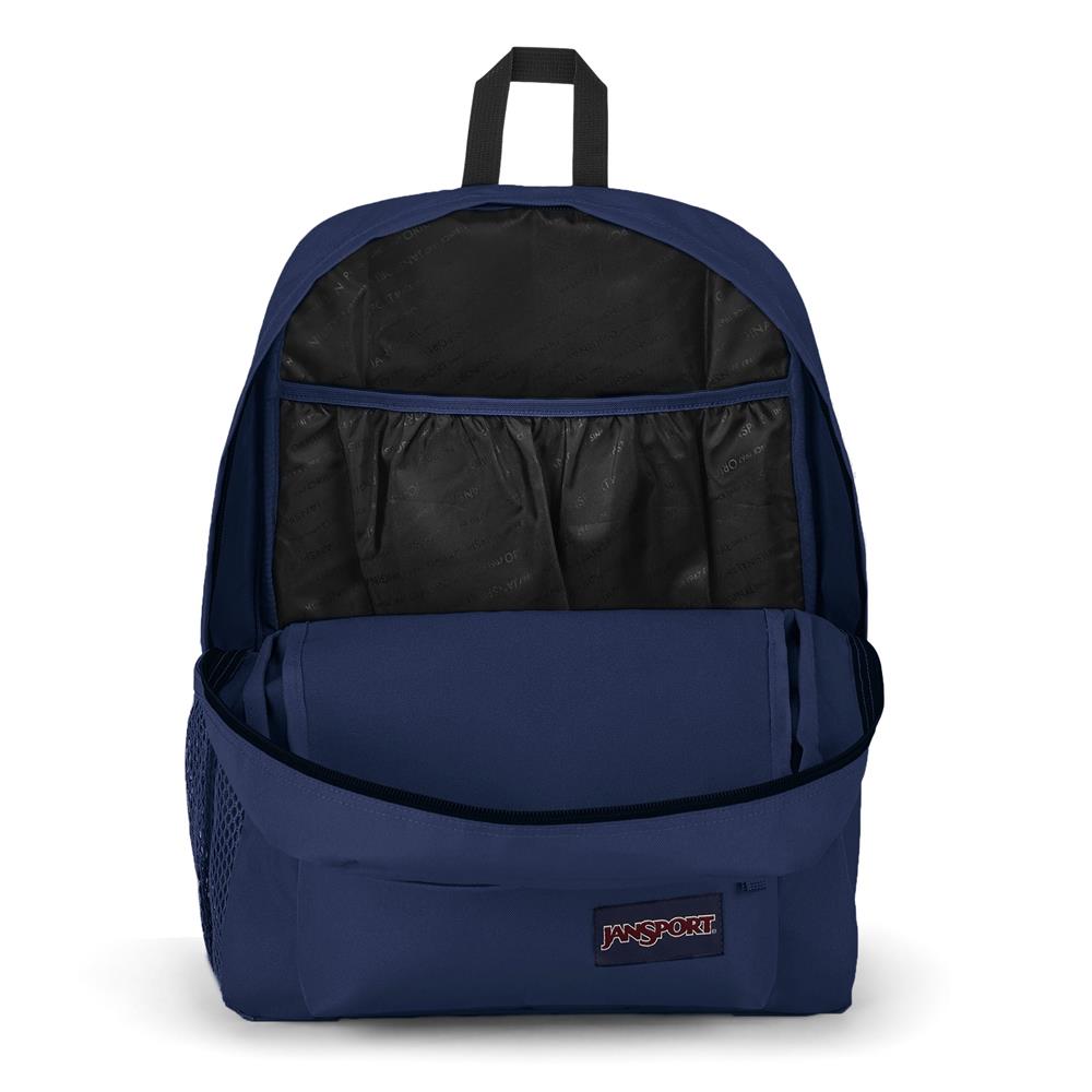 JanSport Flex Pack, Rucksack, Navy (blau), 26L, mit Laptopfach und Flaschenfach