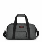 Eastpak COMPACT +, Kleine Reisetasche, Black Denim (grau), 24L