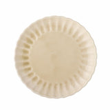 Bloomingville Latina Teller, Natur, 20 cm, Steingut, dänisches Design