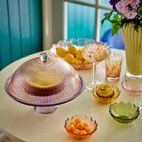 Bloomingville Averie Vase Gelb Glas Deko-Vase 17x28cm