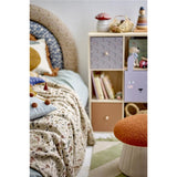 Bloomingville MINI Calle Bücherregal mit Schubladen 55x89,5x28 cm Natur Paulownia