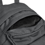 Eastpak PADDED DOUBLE, Rucksack, Black Denim (grau), 24L, mit Flaschenhalter und Laptopfach