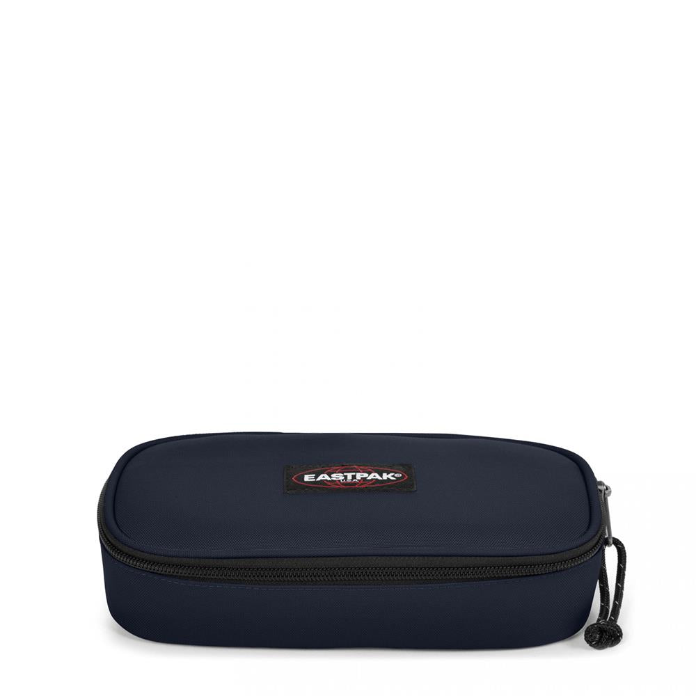Eastpak OVAL SINGLE, Federmäppchen, Ultra Marine (blau), mittelgroße Federmappe, Federtasche