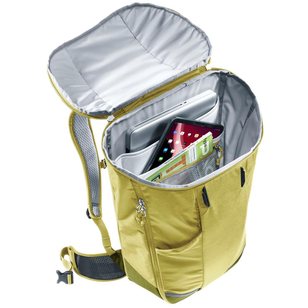 deuter Rotsoord, Fahrradrucksack, linden-cactus (grün), 30L, mit Laptopfach